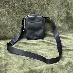 Lacoste Black Men's Belt Bag